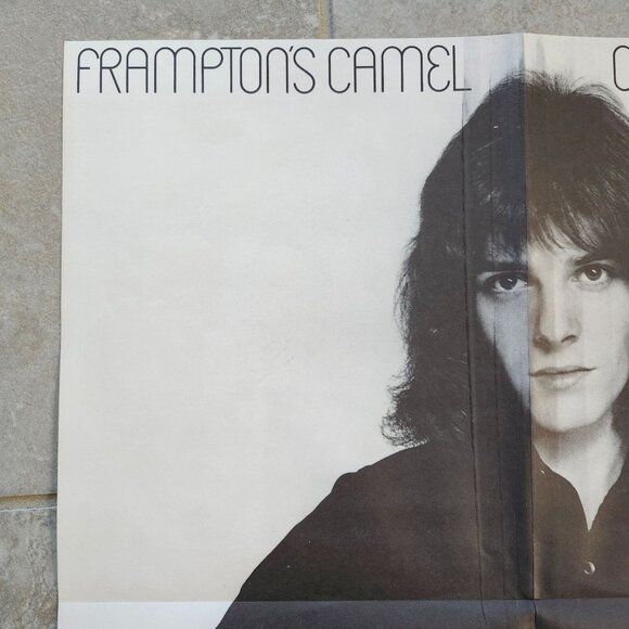 Peter Frampton Camel TriFold Insert Promo Poster 18x21.5 A&M Records SP-4389 - Picture 2 of 8